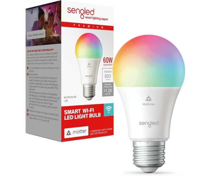 Sengled LED Smart Bulb (A19), Multicolor Works with Alexa, 60W